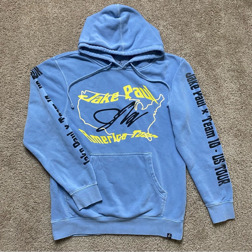 Jake Paul Team 10 US America Tour Hoodie